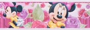 Mini Cenefa Autoadhesiva - Minni Mouse  1143/0b