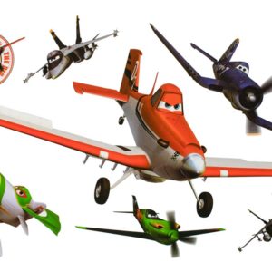 Wall Sticker - Aviones Cod 1587-1
