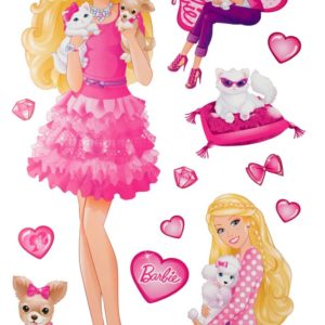 Wall Sticker - Barbie Cod 1608-1