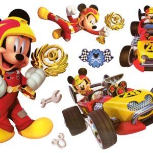 Wall Sticker - Mickey Mouse Aventura Sobre Ruedas Cod 1636-1