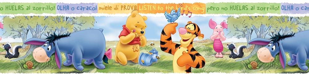 Cenefa Winnie Pooh 2566-1