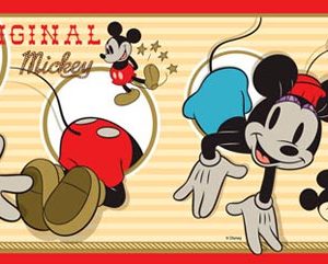 Cenefa Mickey Retro 2581-1