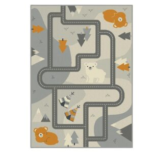 Alfombra 704462 89945 Mouse Mustard