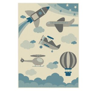 Alfombra 704478 94933 Creme Blue