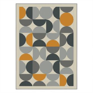 Alfombra 704539 89945 Mouse Mustard