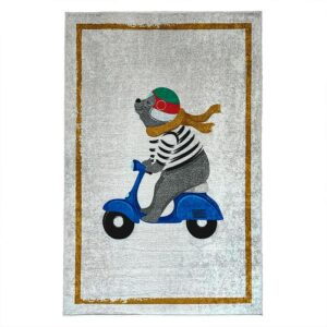 Alfombra Oso en moto AK 10