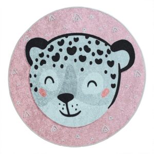 Alfombra Circular Tigre Blanco AK 30